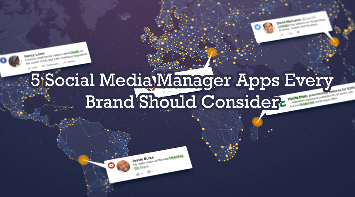 5 Social Media Manager Apps Every Brand Should Consider
